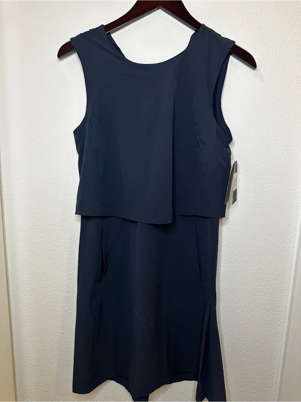 Nike Navy Sleeveless Layered Dress